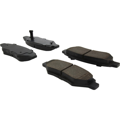 Centric Parts Disc Brake Pad Set Ceramic with Shims for Cadillac CTS 2008‑2014, SRX 2010‑2016, Chevrolet Camaro 2010‑2015, Saab 9‑4X 2011 103.13370