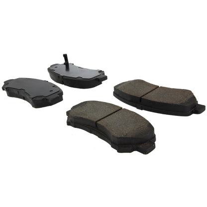 Centric Parts Disc Brake Pad Set Ceramic with Shims for Nissan Rogue 2008-2013 Sentra 2007-2008 X-Trail 2008-2016 Suzuki Kizashi 2010-2016 103.13380