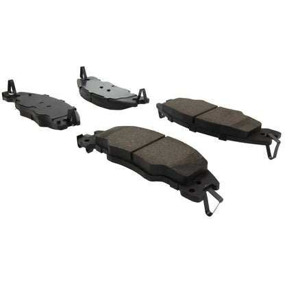 Centric Parts Disc Brake Pad Set C-Tek Ceramic with Shims for 2008-2011 Ford Focus 103.13390