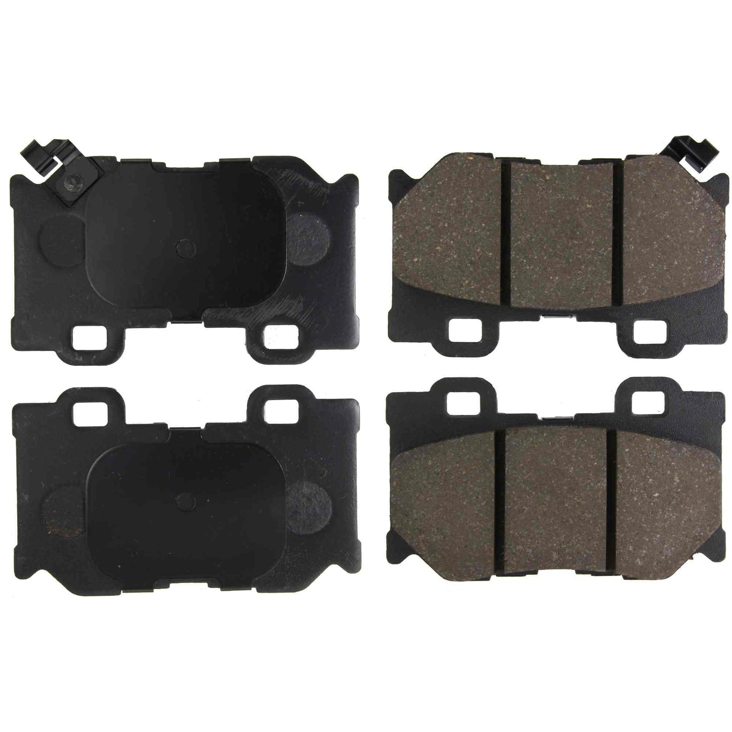 Centric Parts Disc Brake Pad Set Ceramic with Shims for 2009-2023 Infiniti FX50 G37 M35h M37 M56 Q50 Q60 Q70 Q70L QX70 Nissan 350Z 370Z Z 103.13470