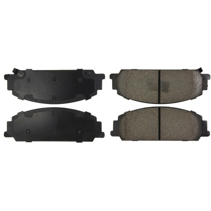 Centric Parts Disc Brake Pad Set C-Tek Ceramic with Shims for 2008-2009 Pontiac G8 103.13510
