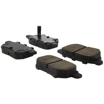 Centric Parts Disc Brake Pad Set C-Tek Ceramic with Shims for 2009-2010 Pontiac Vibe 103.13540