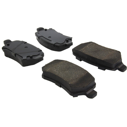 Centric Parts Disc Brake Pad Set C-Tek Ceramic with Shims for 2000-2009 Chevrolet Astra Meriva Zafira Saturn Astra 103.13620