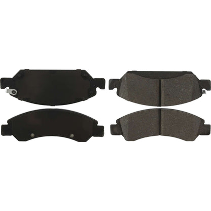 Centric Parts Disc Brake Pad Set Ceramic with Shims for 2008-2020 Cadillac Escalade, ESV, EXT, XTS and Chevrolet Silverado 1500 103.13630