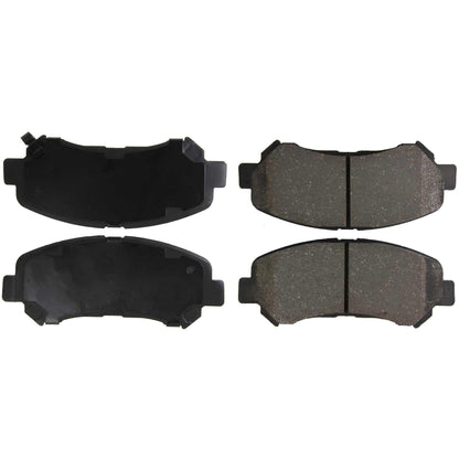 Centric Parts Disc Brake Pad Set C-Tek Ceramic with Shims for 2014-2017 Nissan Juke, 2009-2018 Maxima, 2009-2012 Sentra 103.13740