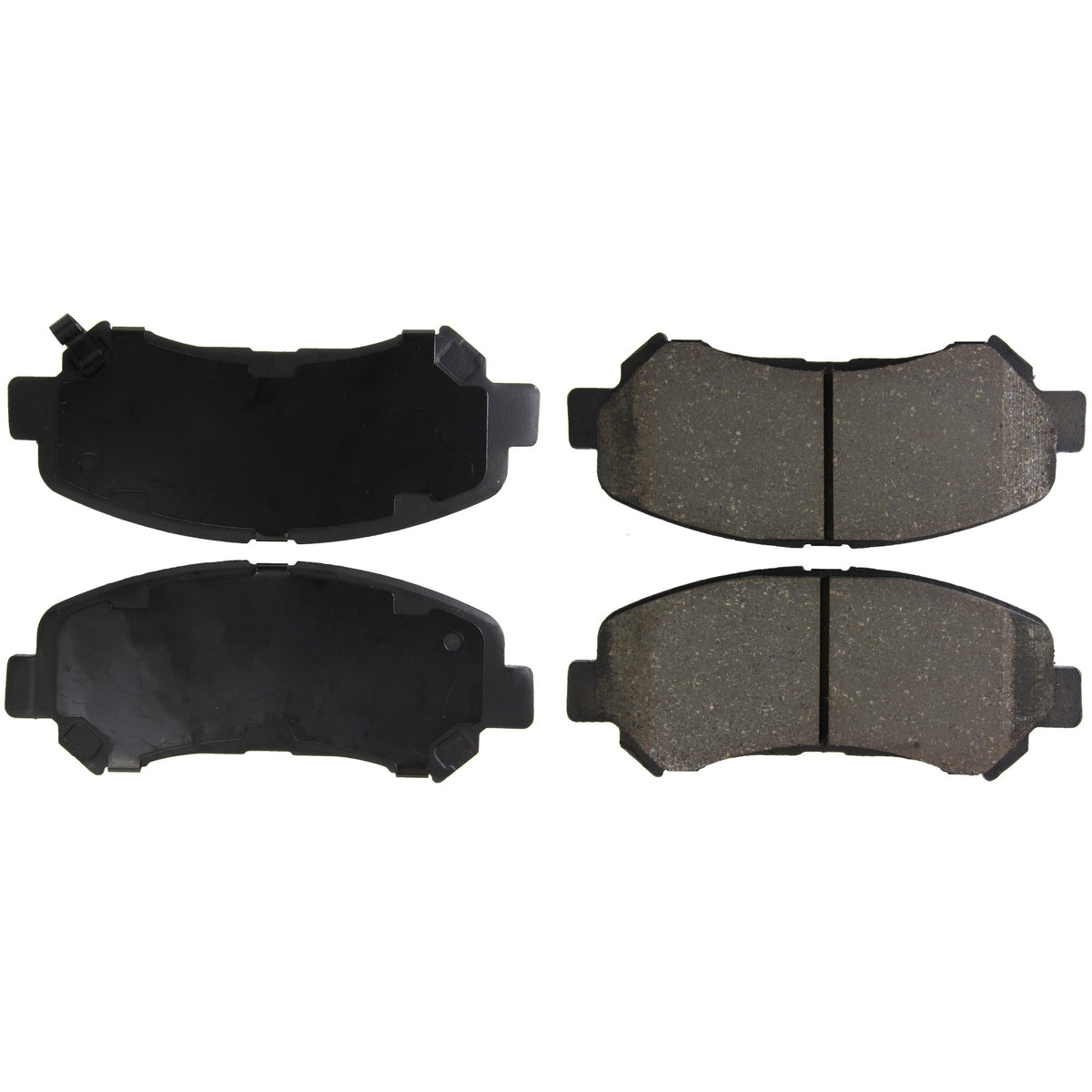 Centric Parts Disc Brake Pad Set C-Tek Ceramic with Shims for 2014-2017 Nissan Juke, 2009-2018 Maxima, 2009-2012 Sentra 103.13740