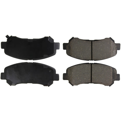 Centric Parts Disc Brake Pad Set C-Tek Ceramic with Shims for 2014-2017 Nissan Juke, 2009-2018 Maxima, 2009-2012 Sentra 103.13740