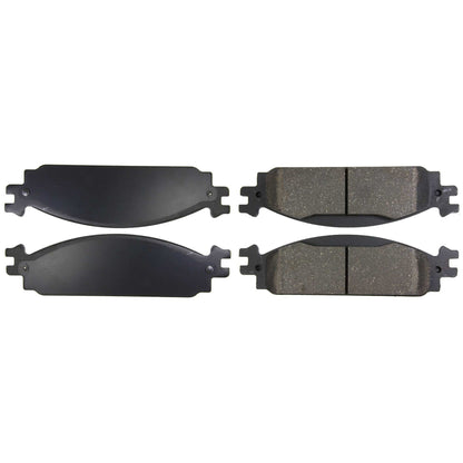 Centric Parts Disc Brake Pad Set C-Tek Ceramic with Shims for 2009-2010 Ford Flex Taurus Lincoln MKS MKT 103.13760