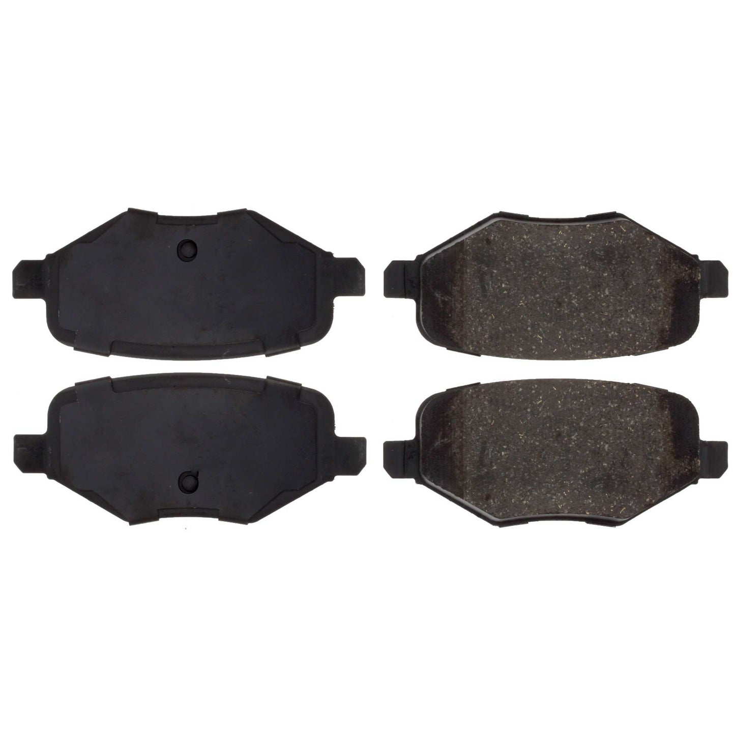 Centric Parts Disc Brake Pad Set C-Tek Ceramic Brake Pads with Shims for Ford Edge 2014-2011 Explorer 2019-2011 Flex 2019-2009 103.13770