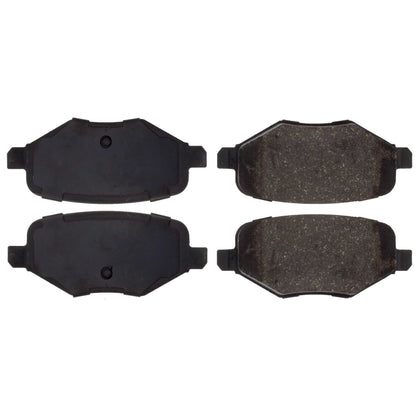 Centric Parts Disc Brake Pad Set C-Tek Ceramic Brake Pads with Shims for Ford Edge 2014-2011 Explorer 2019-2011 Flex 2019-2009 103.13770