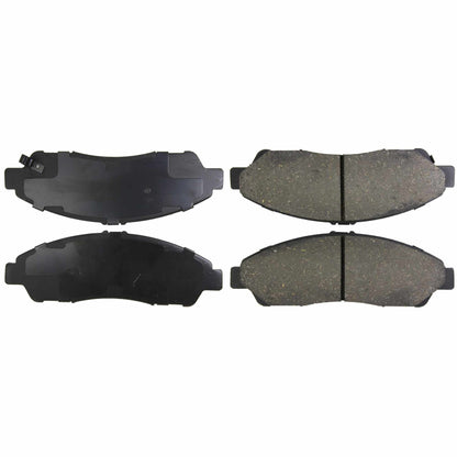 Centric Parts Disc Brake Pad Set Ceramic with Shims for 2007-2023 Acura MDX RLX ZDX Honda Pilot Ridgeline 103.13780