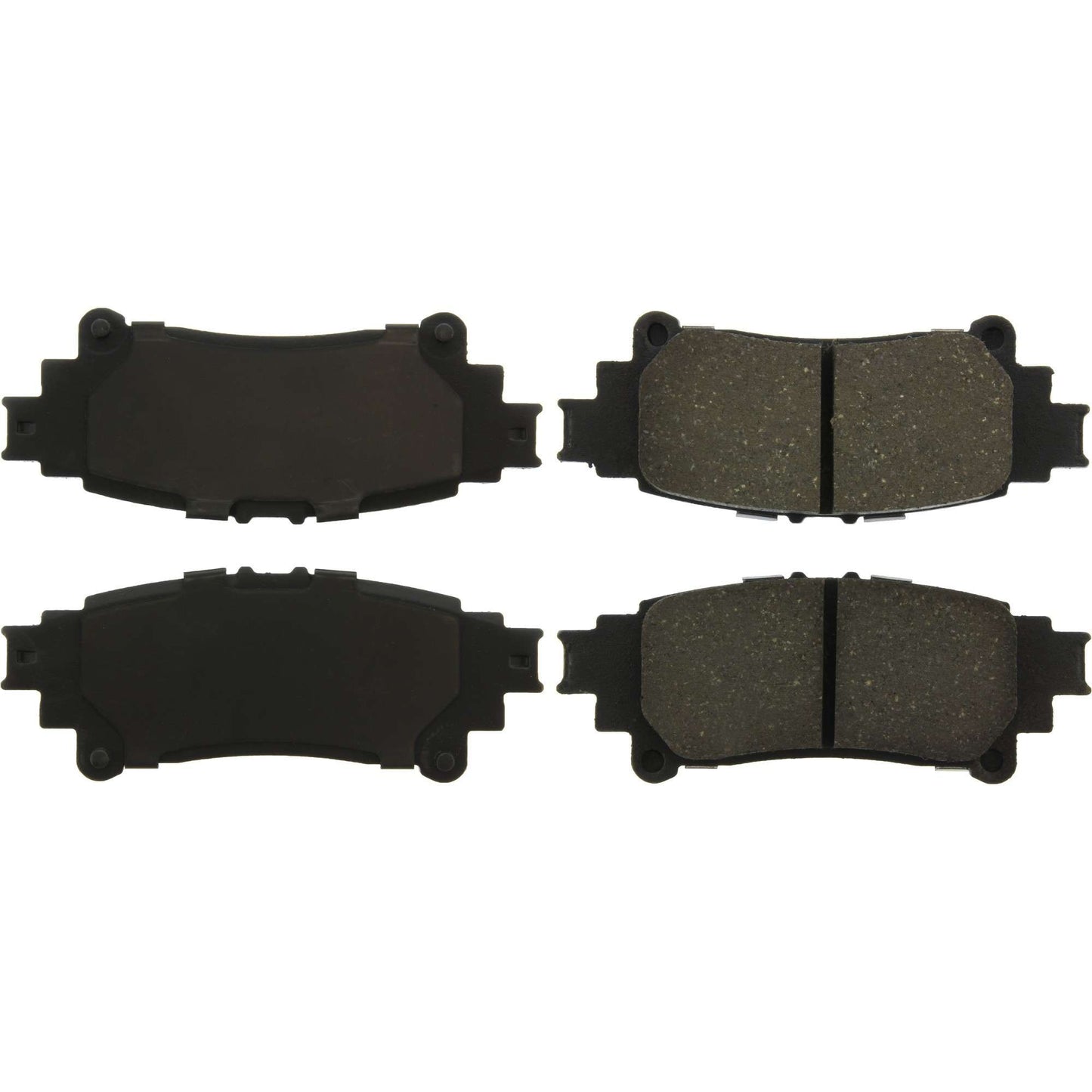 Centric Parts Disc Brake Pad Set C-Tek Ceramic with Shims for 2010-2015 Lexus RX350/RX450h, 2014-2019 Toyota Highlander 103.13910