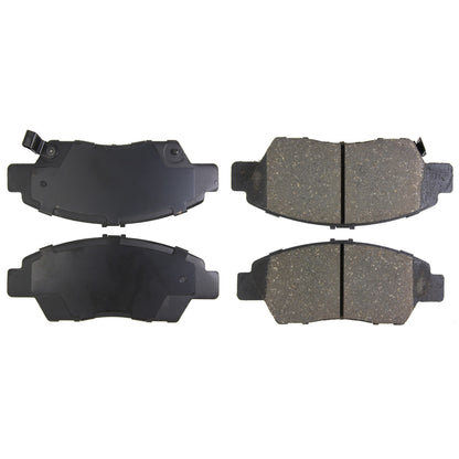 Centric Parts Disc Brake Pad Set with Ceramic Shims for 2011-2015 Honda CR-Z 103.13940