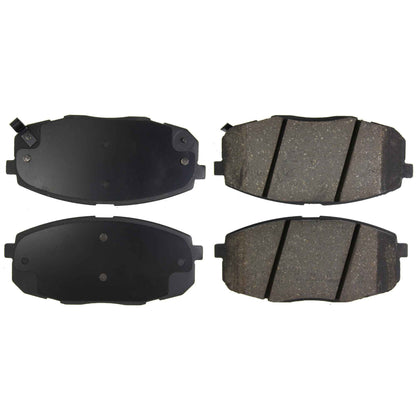 Centric Parts Disc Brake Pad Set Ceramic with Shims for 2009-2013 Hyundai Elantra Kia Forte 103.13970
