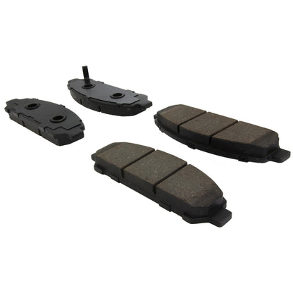 Centric Parts Disc Brake Pad Set C-Tek Ceramic with Shims for 2009-2016 Toyota Venza 103.14010