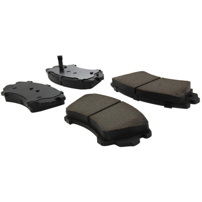 Centric Parts Disc Brake Pad Set C‑Tek Ceramic with Shims for 2016-2017 Buick Regal, 2010-2015 Chevrolet Camaro, 2016 Equinox, 2011 Saab 9‑5