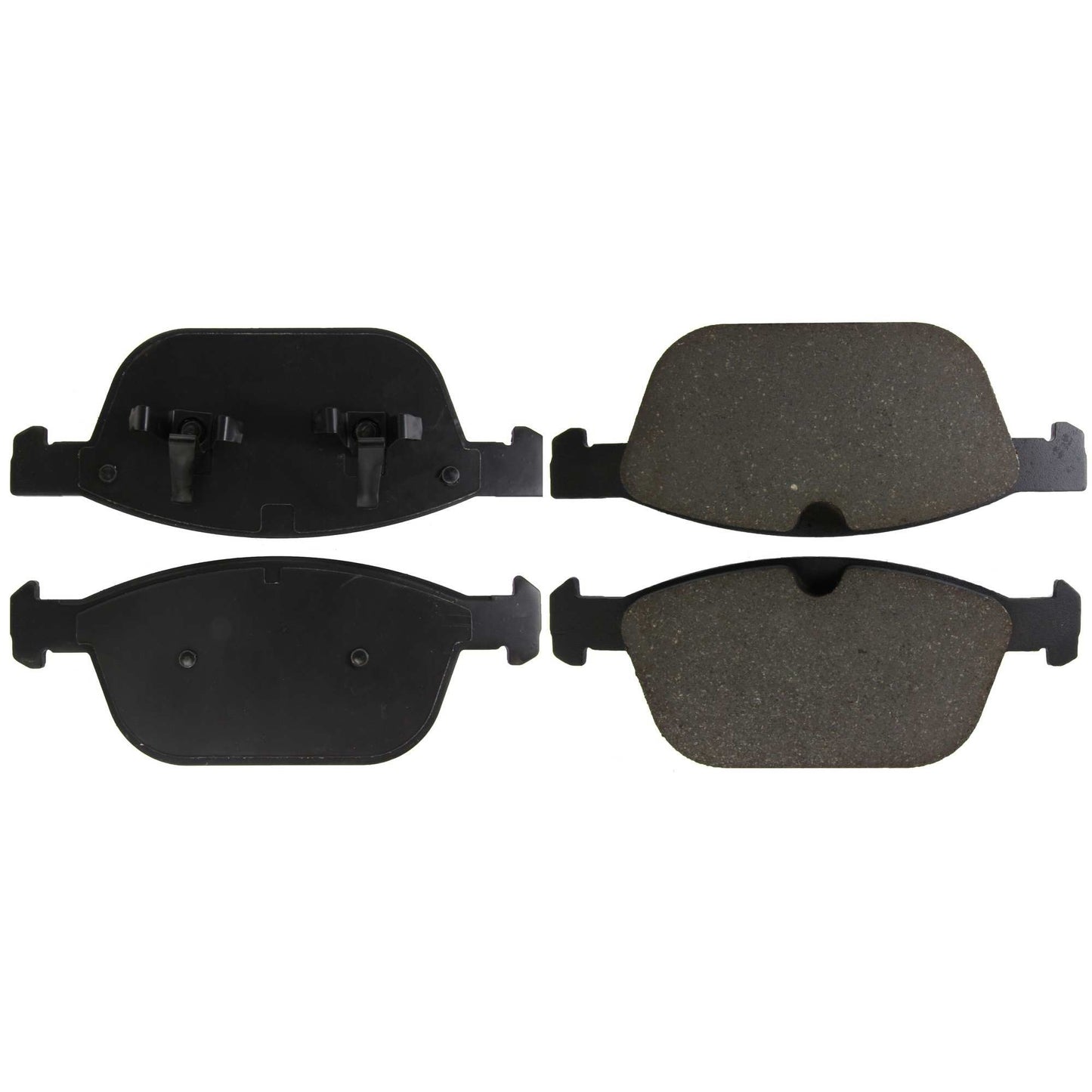 Centric Parts Disc Brake Pad Set C-Tek Ceramic with Shims for 2010-2016 Volvo XC60 2003-2014 Volvo XC90 103.14120
