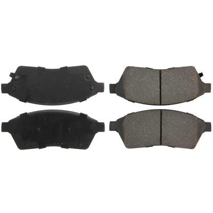 Centric Parts Disc Brake Pad Set Ceramic with Shims for 2010-2016 Cadillac SRX 2011 Saab 9-4X 103.14220
