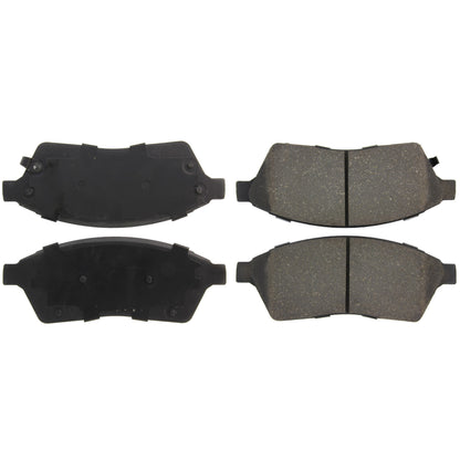 Centric Parts Disc Brake Pad Set Ceramic with Shims for 2010-2016 Cadillac SRX 2011 Saab 9-4X 103.14220