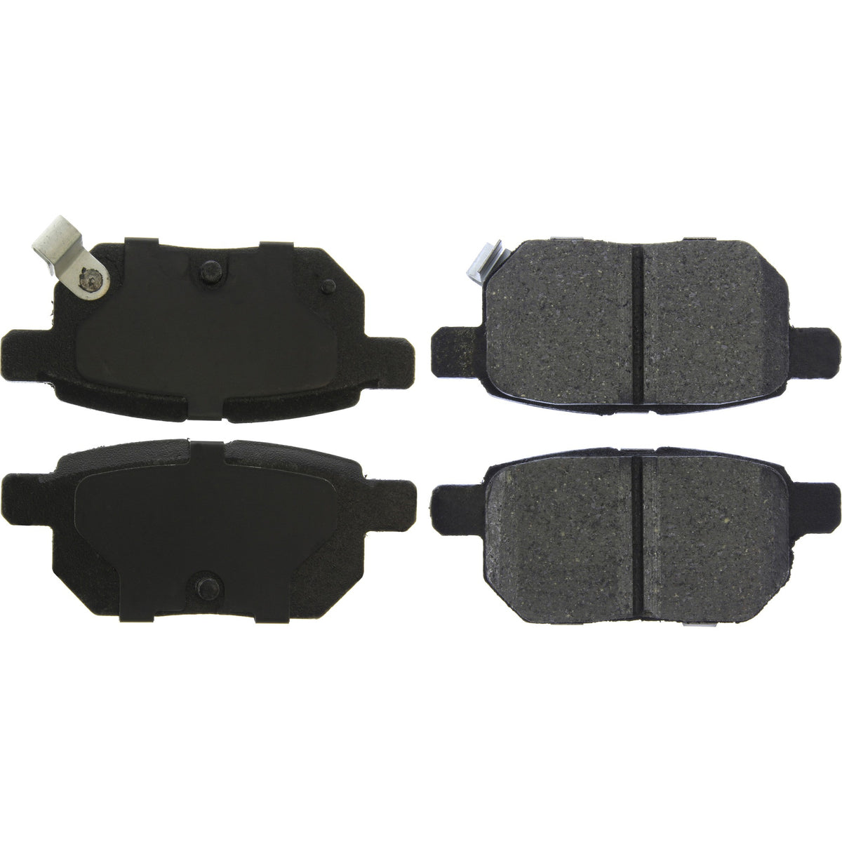 Centric Parts Disc Brake Pad Set C-Tek Ceramic with Shims for 2011-2022 Lexus CT200h, Scion iM, Toyota Corolla, Prius