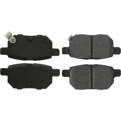 Centric Parts Disc Brake Pad Set C-Tek Ceramic with Shims for 2011-2022 Lexus CT200h, Scion iM, Toyota Corolla, Prius