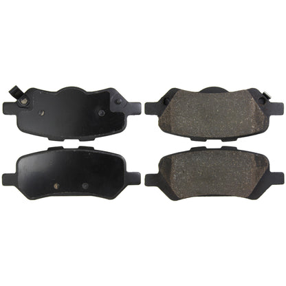 Centric Parts Disc Brake Pad Set Ceramic with Shims for 2010-2020 Buick Allure, LaCrosse, Regal, Impala, Malibu, Saab 9-5 103.14300