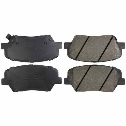 Centric Parts Disc Brake Pad Set Ceramic with Shims for 2010-2017 Hyundai Azera Santa Fe Sport Kia Rondo Sorento 103.14320