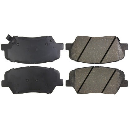 Centric Parts Disc Brake Pad Set Ceramic with Shims for 2010-2017 Hyundai Azera Santa Fe Sport Kia Rondo Sorento 103.14320