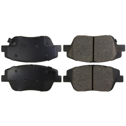 Centric Parts Disc Brake Pad Set Ceramic with Shims for 2009-2015 Hyundai Sonata 2011-2016 Kia Optima 103.14440