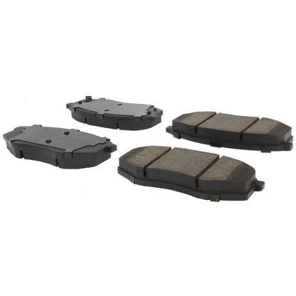 Centric Parts Disc Brake Pad Set C-Tek Ceramic with Shims for 2010-2011 Hyundai Tucson Kia Sportage 103.14470