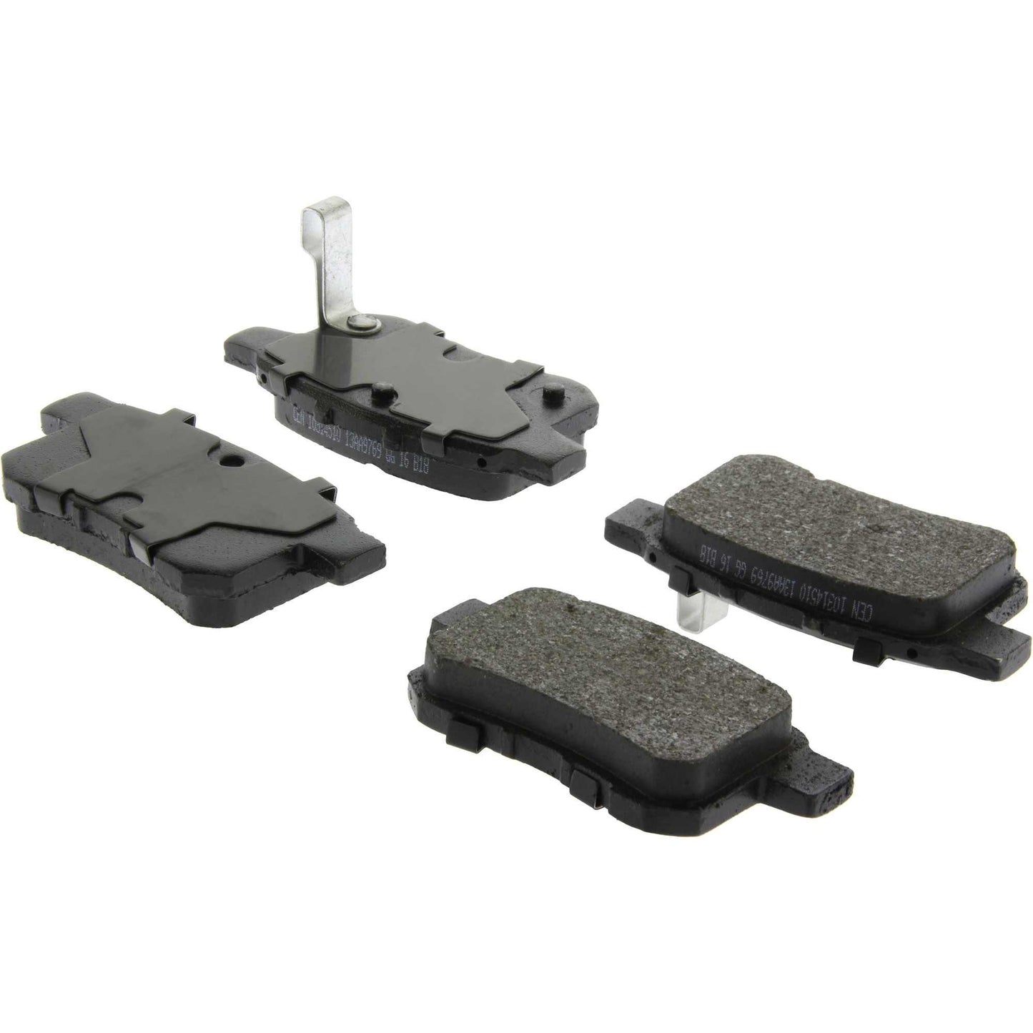 Centric Parts Disc Brake Pad Set Ceramic with Shims for 2011-2014 Acura TSX 2011-2017 Honda Accord 103.14510