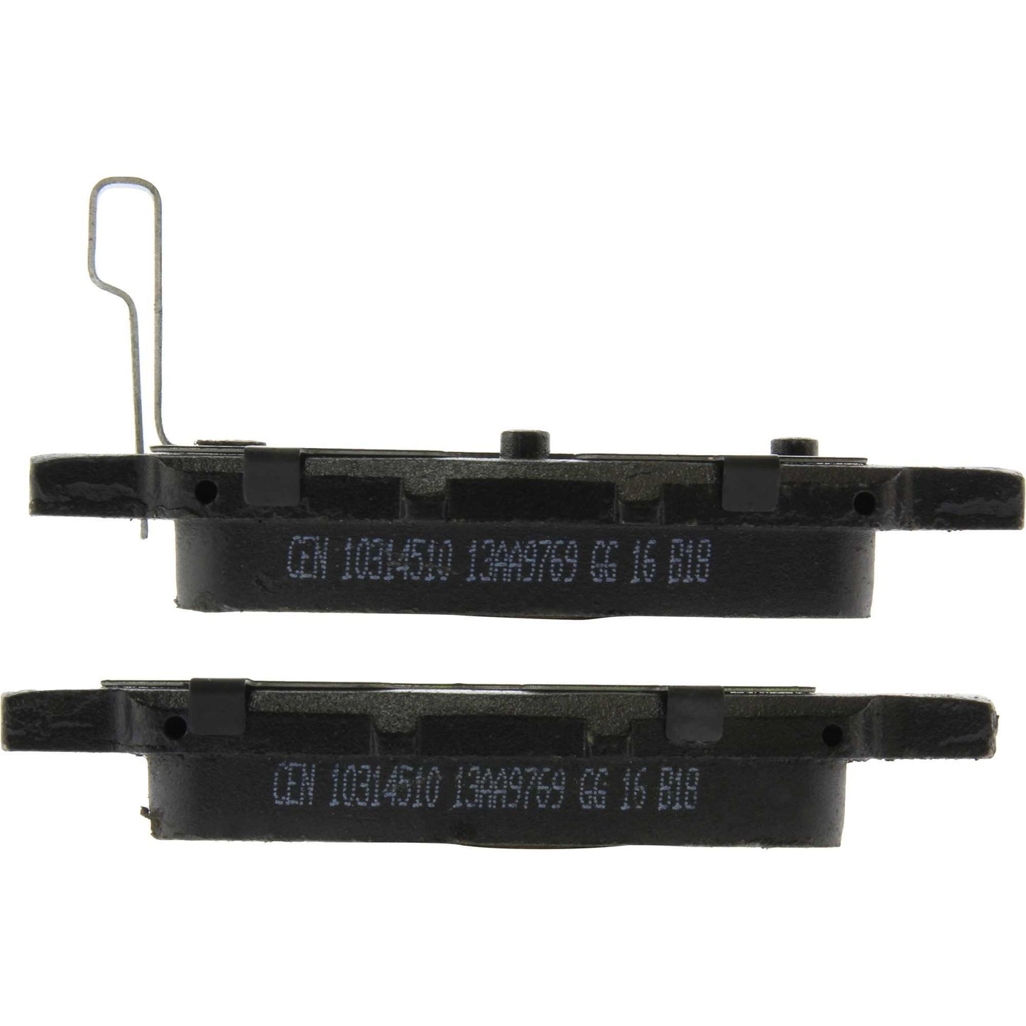Centric Parts Disc Brake Pad Set Ceramic with Shims for 2011-2014 Acura TSX 2011-2017 Honda Accord 103.14510