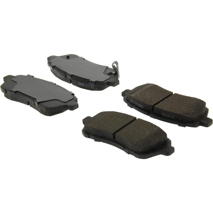 Centric Parts Disc Brake Pad Set C-Tek Ceramic with Shims for 2011-2015 Mazda 2 103.14541