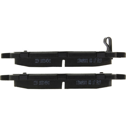 Centric Parts Disc Brake Pad Set C-Tek Ceramic with Shims for 2011-2015 Mazda 2 103.14541