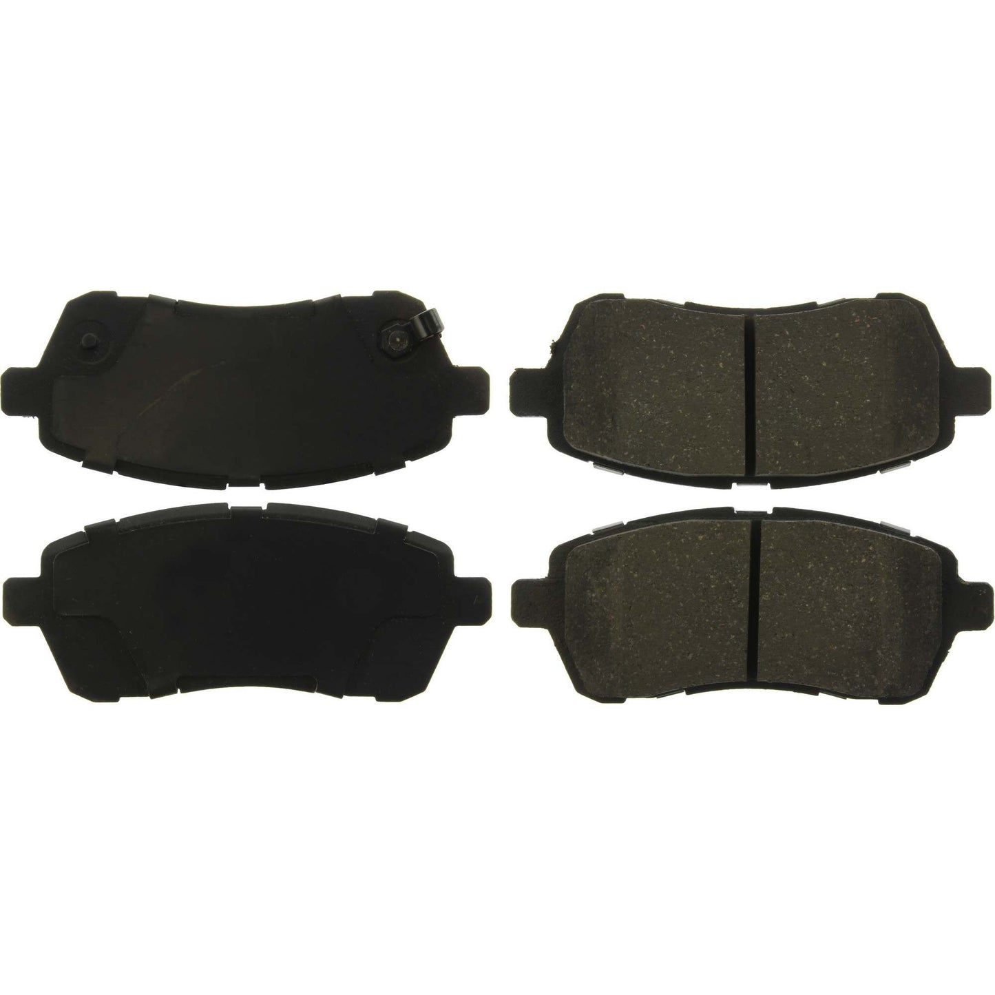 Centric Parts Disc Brake Pad Set C-Tek Ceramic with Shims for 2011-2015 Mazda 2 103.14541