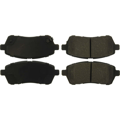 Centric Parts Disc Brake Pad Set C-Tek Ceramic with Shims for 2011-2015 Mazda 2 103.14541