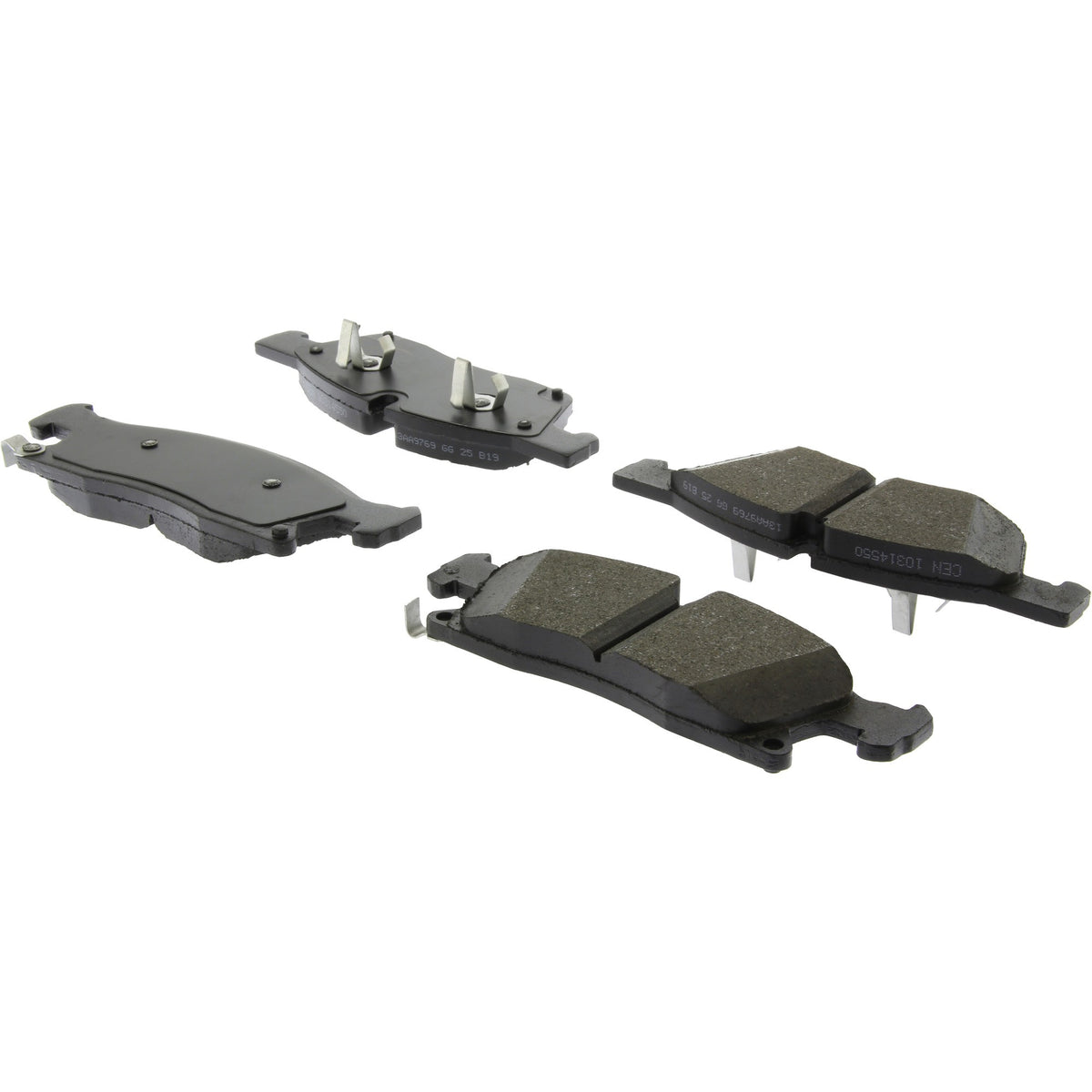 Centric Parts Disc Brake Pad Set Ceramic with Shims for 2011-2020 Dodge Durango, Jeep Grand Cherokee, Mercedes-Benz GL350/GL450/GLE Models