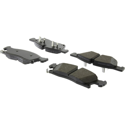 Centric Parts Disc Brake Pad Set Ceramic with Shims for 2011-2020 Dodge Durango, Jeep Grand Cherokee, Mercedes-Benz GL350/GL450/GLE Models