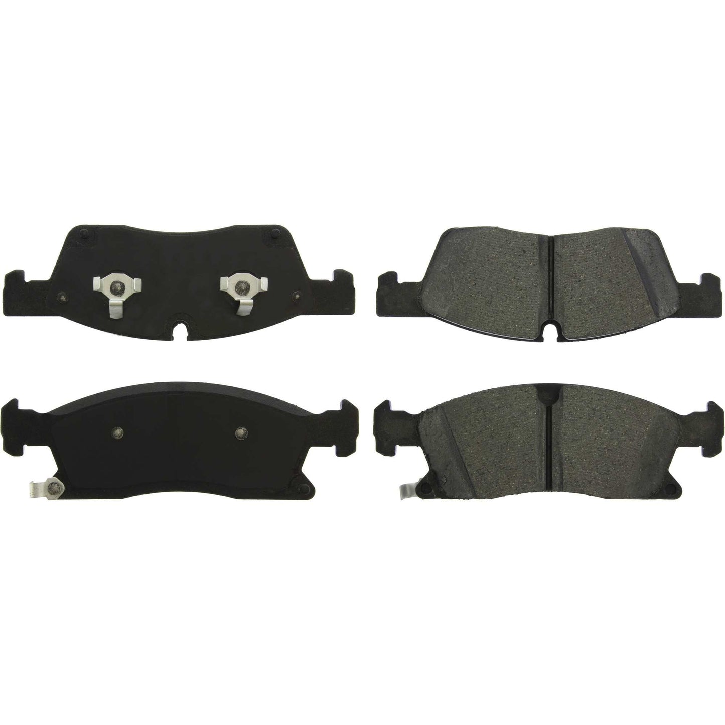 Centric Parts Disc Brake Pad Set Ceramic with Shims for 2011-2020 Dodge Durango, Jeep Grand Cherokee, Mercedes-Benz GL350/GL450/GLE Models