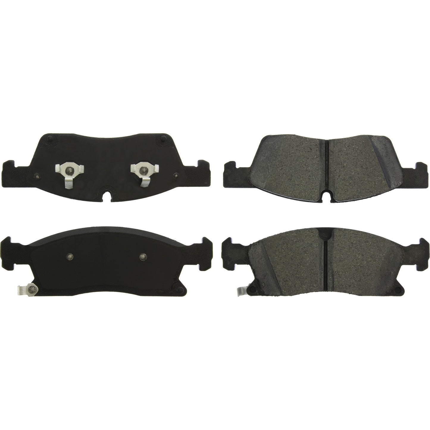 Centric Parts Disc Brake Pad Set Ceramic with Shims for 2011-2020 Dodge Durango, Jeep Grand Cherokee, Mercedes-Benz GL350/GL450/GLE Models