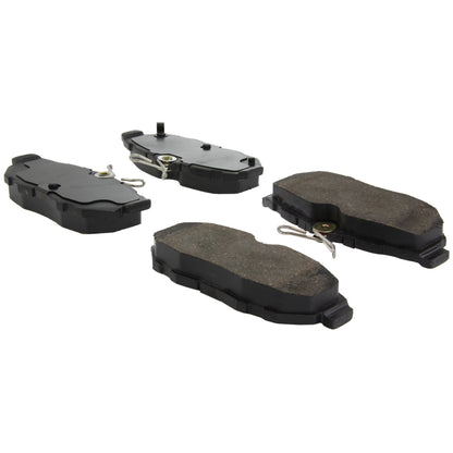 Centric Parts Disc Brake Pad Set C-Tek Ceramic with Shims for 2011-2014 Ford Mustang 103.14650