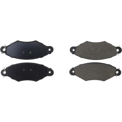 Centric Parts Disc Brake Pad Set Ceramic with Shims for 2000-2009 Peugeot 206, 2007-2009 Renault Kangoo, 2004-2018 Kangoo Express 103.14990