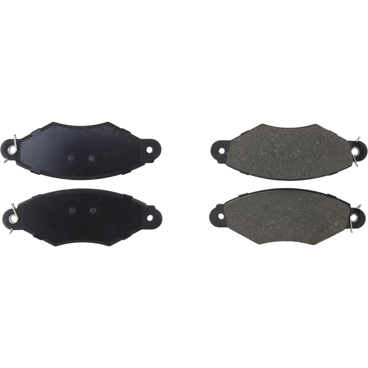 Centric Parts Disc Brake Pad Set Ceramic with Shims for 2000-2009 Peugeot 206, 2007-2009 Renault Kangoo, 2004-2018 Kangoo Express 103.14990