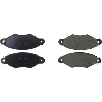 Centric Parts Disc Brake Pad Set Ceramic with Shims for 2000-2009 Peugeot 206, 2007-2009 Renault Kangoo, 2004-2018 Kangoo Express 103.14990