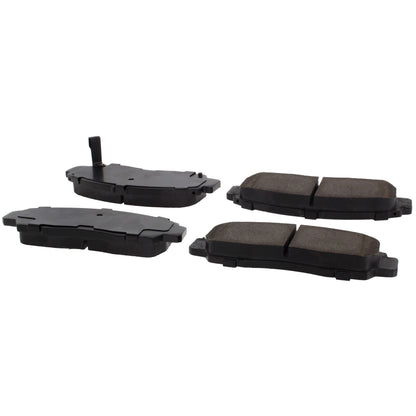 Centric Parts Disc Brake Pad Set C-Tek Ceramic with Shims for 2011-2014 Acura TSX and 2012 Honda Accord 103.15060