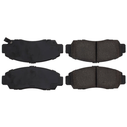 Centric Parts Disc Brake Pad Set C-Tek Ceramic with Shims for 2011-2014 Acura TSX and 2012 Honda Accord 103.15060
