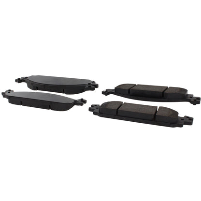 Centric Parts Disc Brake Pad Set C-Tek Ceramic with Shims for 2011-2019 Ford Explorer Flex Taurus Lincoln MKS MKT 103.15080