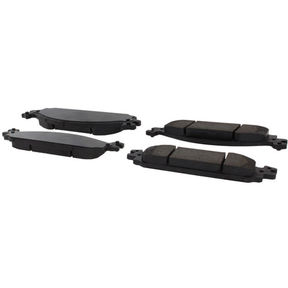 Centric Parts Disc Brake Pad Set C-Tek Ceramic with Shims for 2011-2019 Ford Explorer Flex Taurus Lincoln MKS MKT 103.15080