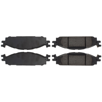 Centric Parts Disc Brake Pad Set C-Tek Ceramic with Shims for 2011-2019 Ford Explorer Flex Taurus Lincoln MKS MKT 103.15080