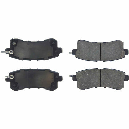 Centric Parts Disc Brake Pad Set Ceramic with Shims for 2011-2013 Infiniti QX56, 2020-2024 Infiniti QX80, 2017-2022 Nissan Armada 103.15100